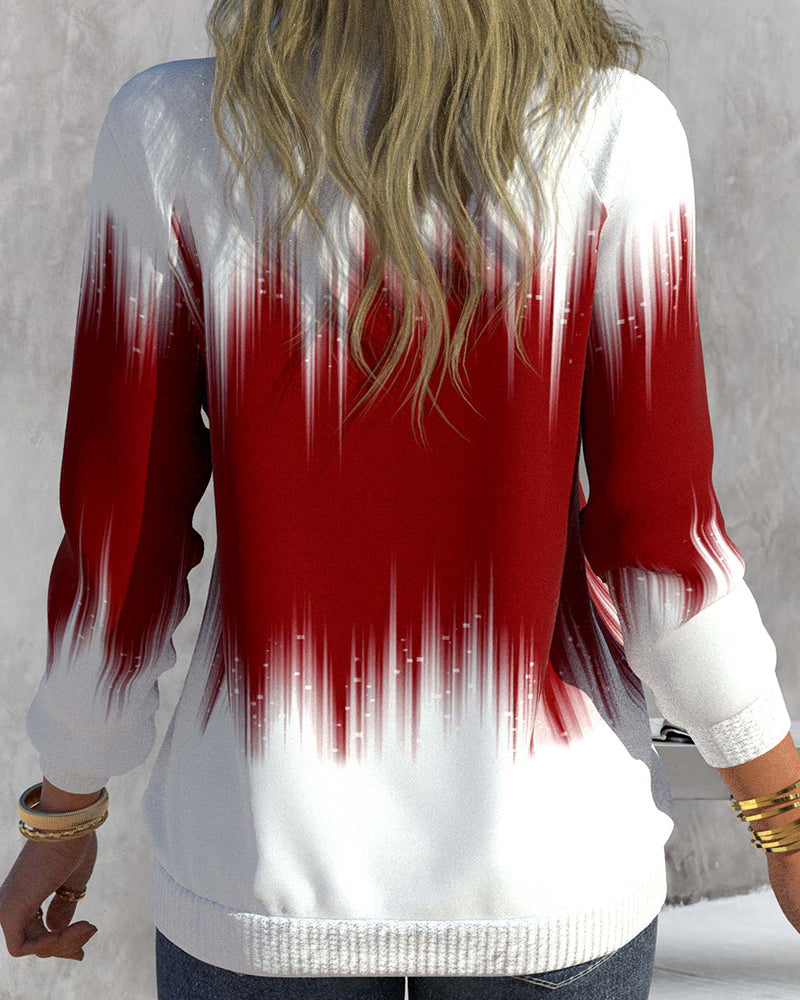 Sweatshirt with collar