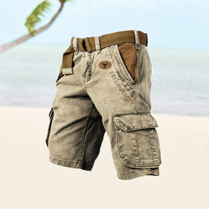 Multifunctionele Cargo Shorts voor Heren - Ethan