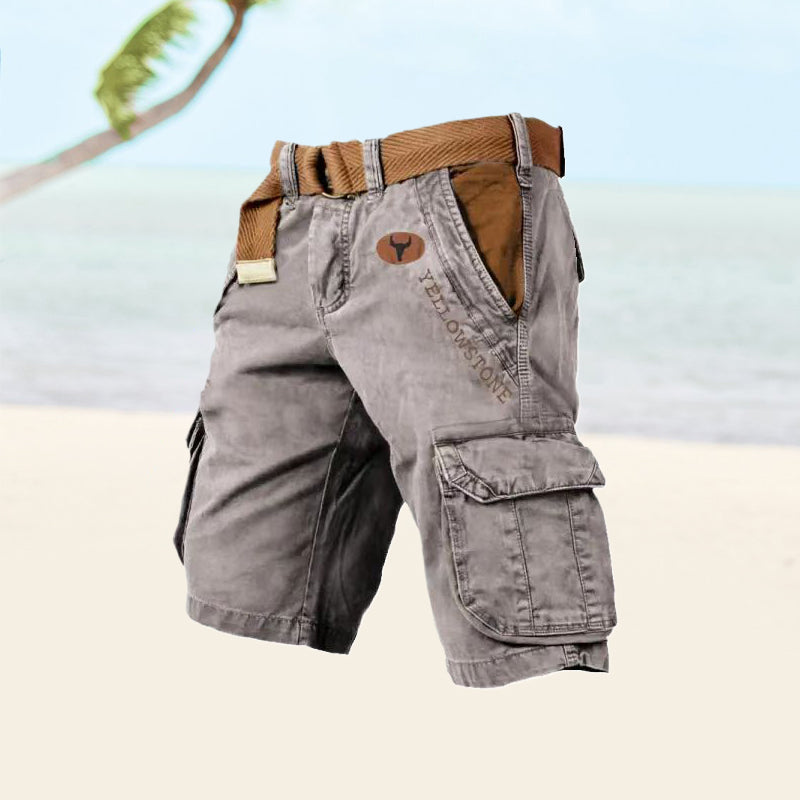 Multifunctionele Cargo Shorts voor Heren - Ethan