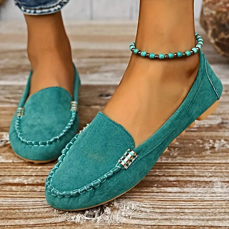 Georgia - Casual flat shoes to slide into