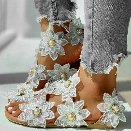 Naomi - Women's Floral Sandals