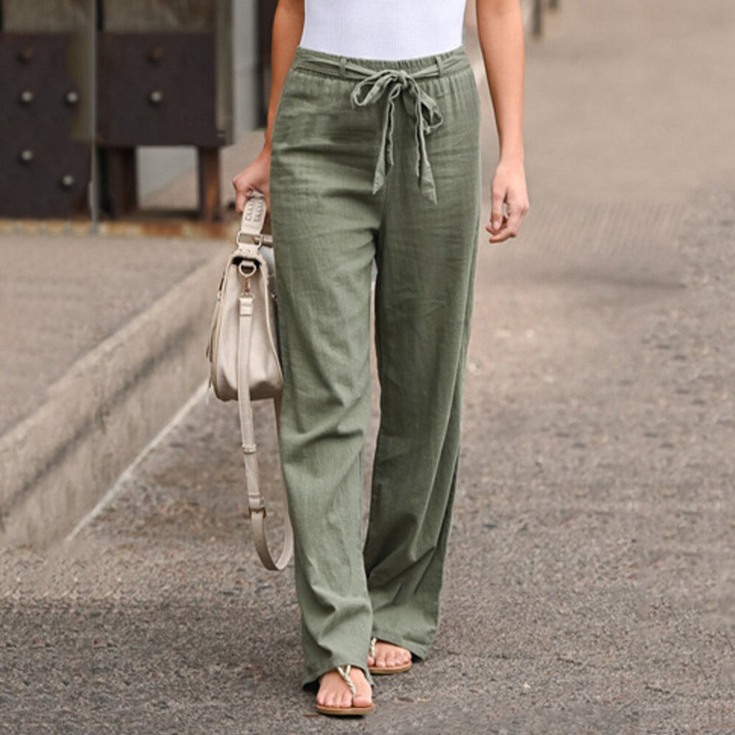 Florence - Pantalon en lin pour femme