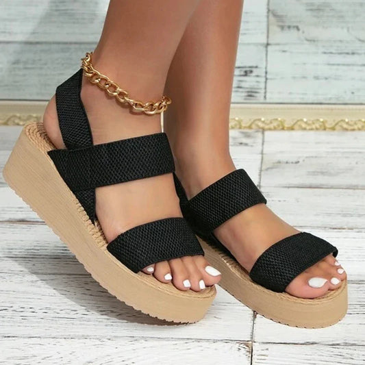 Elizabeth - Wedge Heel Sandals