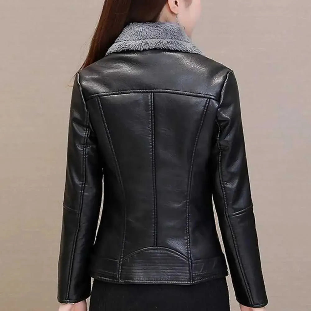 Clementine - Faux leather jacket