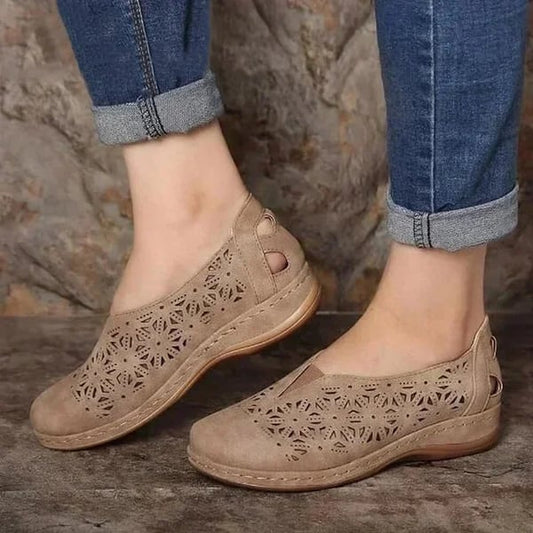 Eliza - Chaussures pour femmes avec trous élastiques