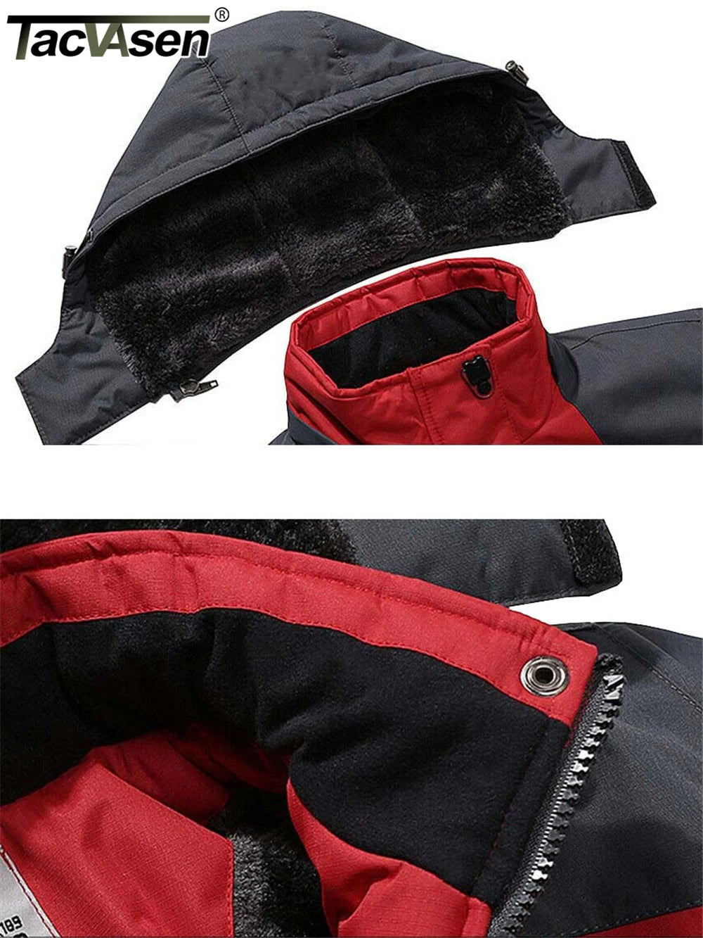 Mats - Parka à capuche doublée en polaire