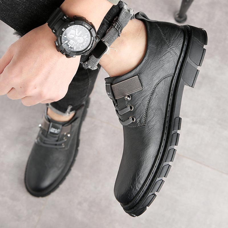 Vardy | Leather Cargo Shoes