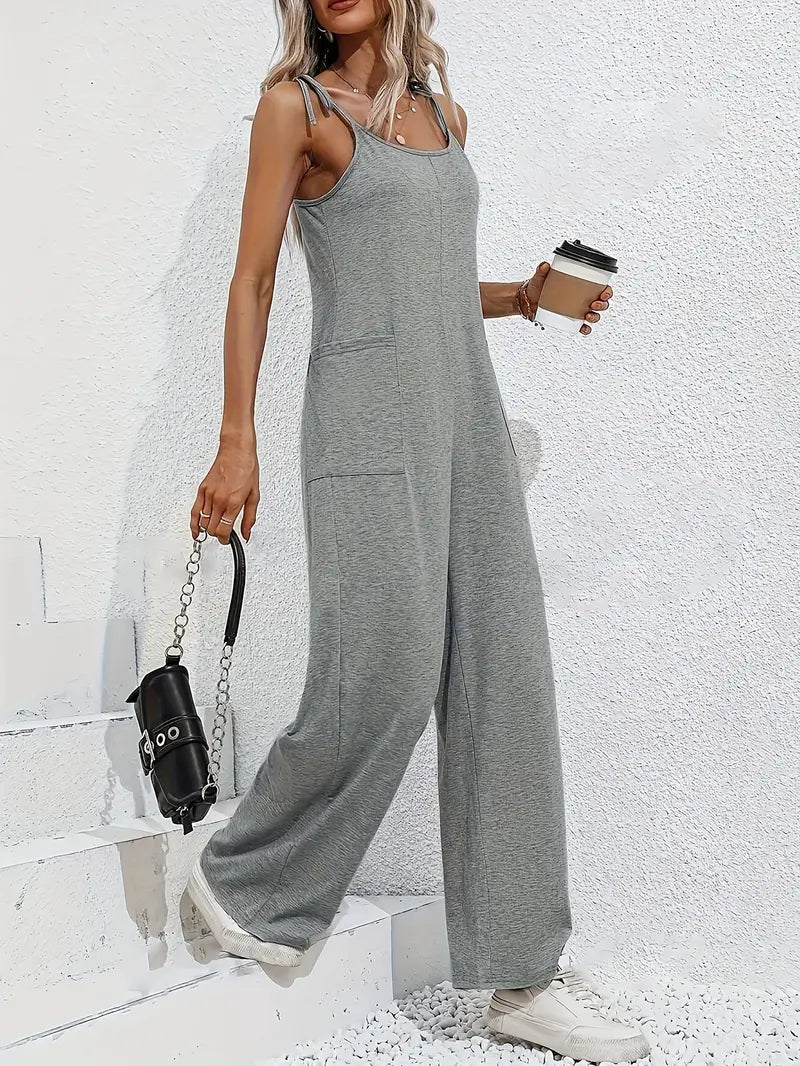 Annie - Gebreide casual jumpsuit