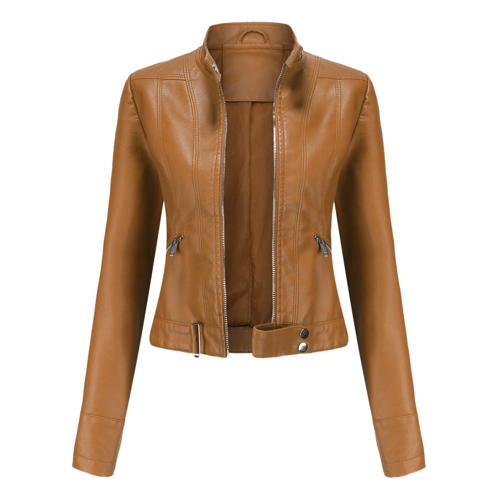 Mila - Stylish Leather Jacket 