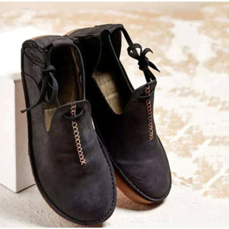 Anita - High-quality women's leather shoes for autumn