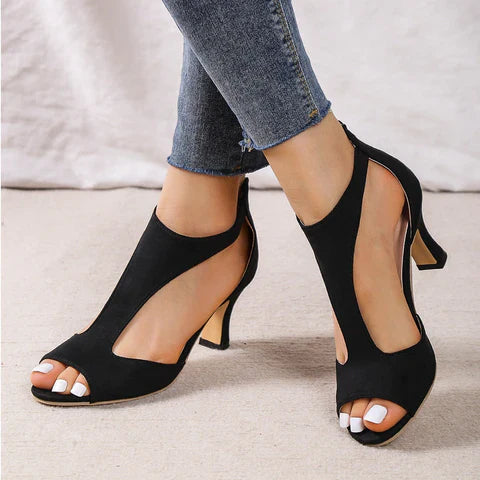 Emmeline - Orthopedic sandals with heels