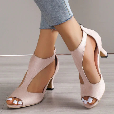 Emmeline - Orthopedic sandals with heels