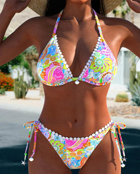 Daphne - Printed bikini set