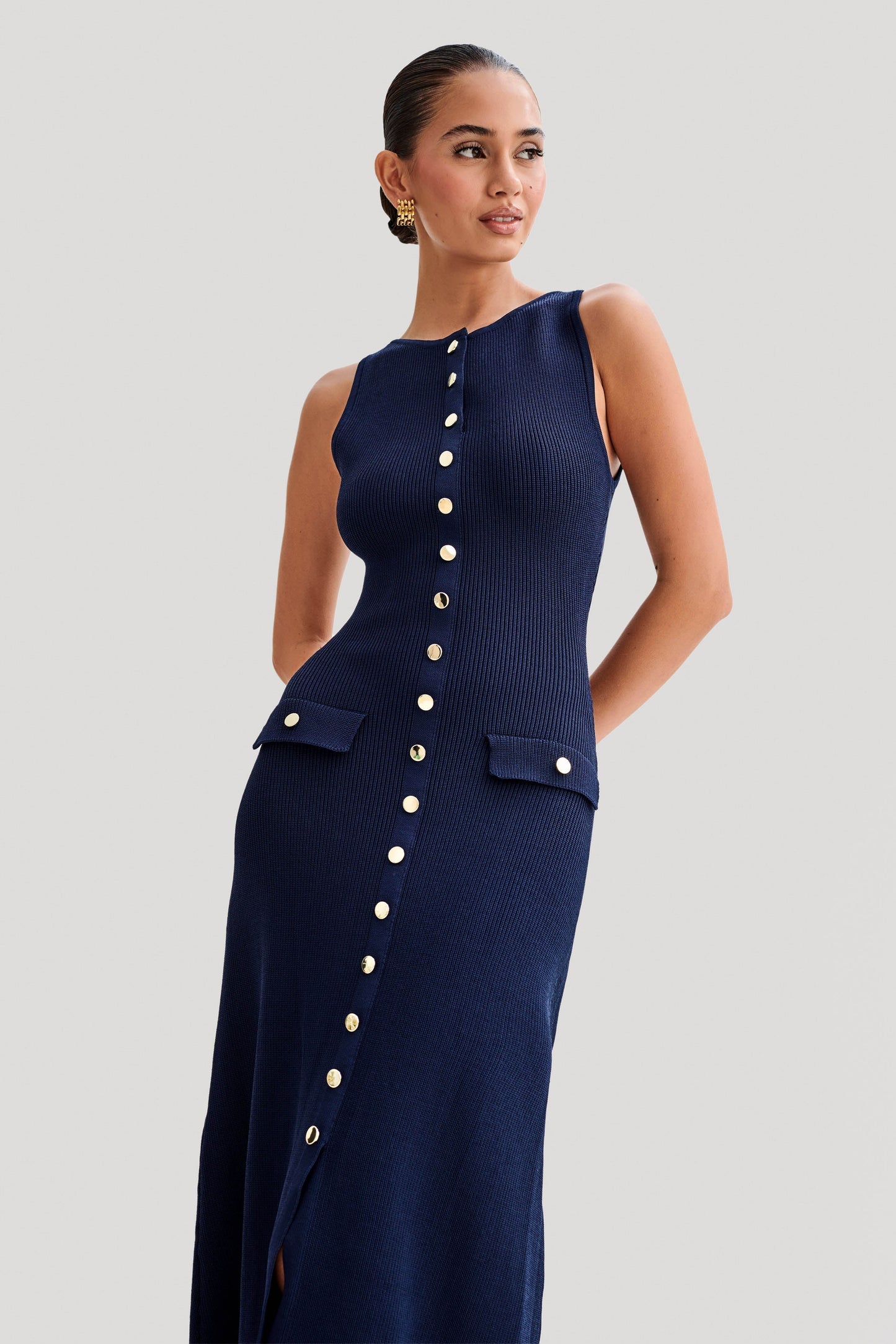 Anina Fitted and Elegant Winter Dress