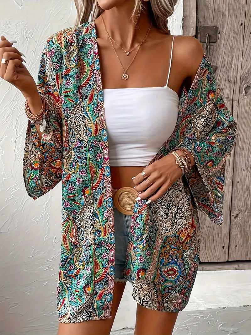 Editha - Bohemian cardigan for women