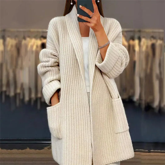 Soft knitted coat - Carmen