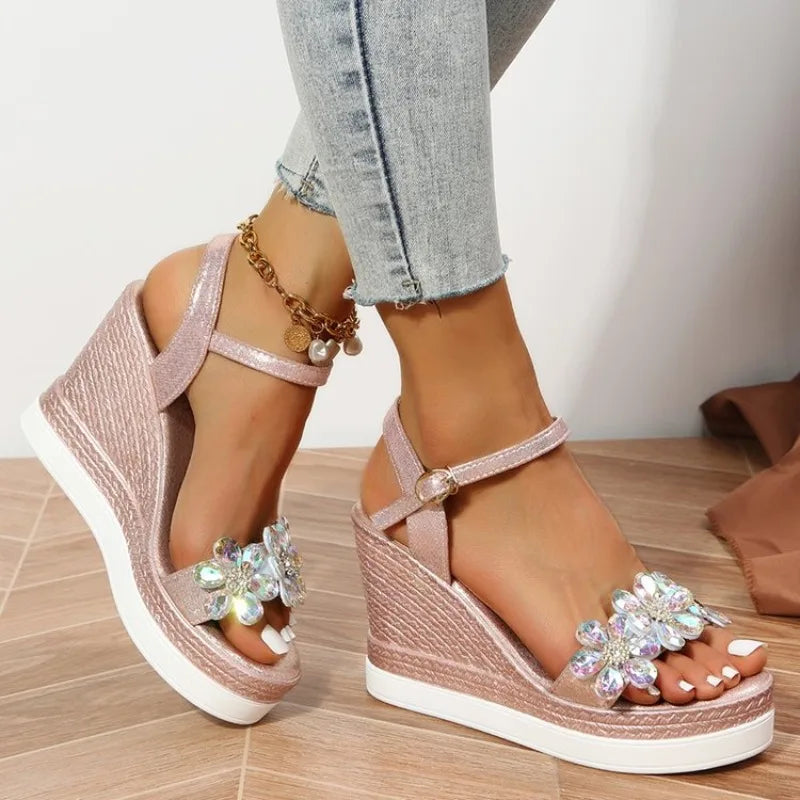 Billie - Summer wedge sandals for women