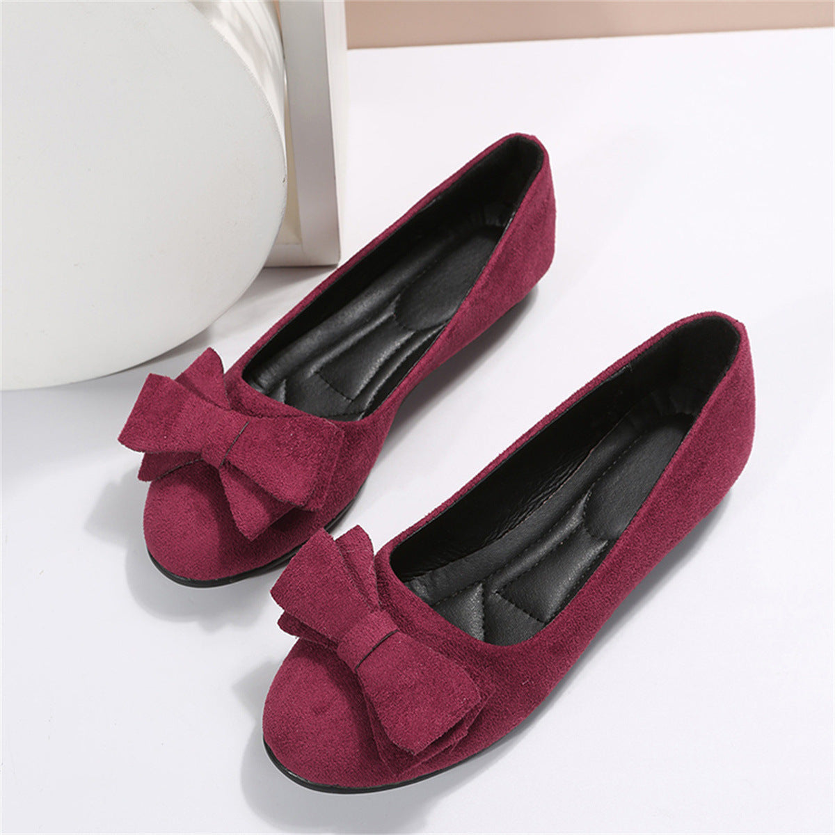 Daisy - Orthopedic flat shoes with bow