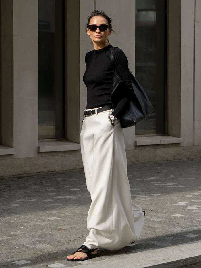 Annette - Stylish plain skirts in H-line