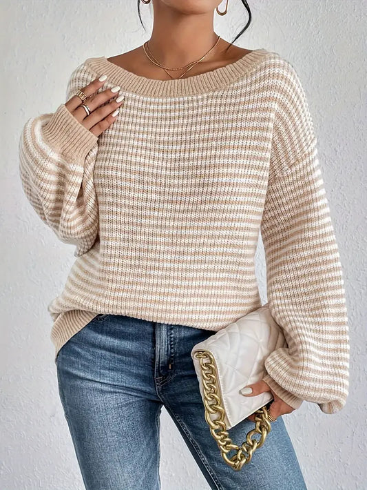 Lulo - Fashionable knitted sweater for women