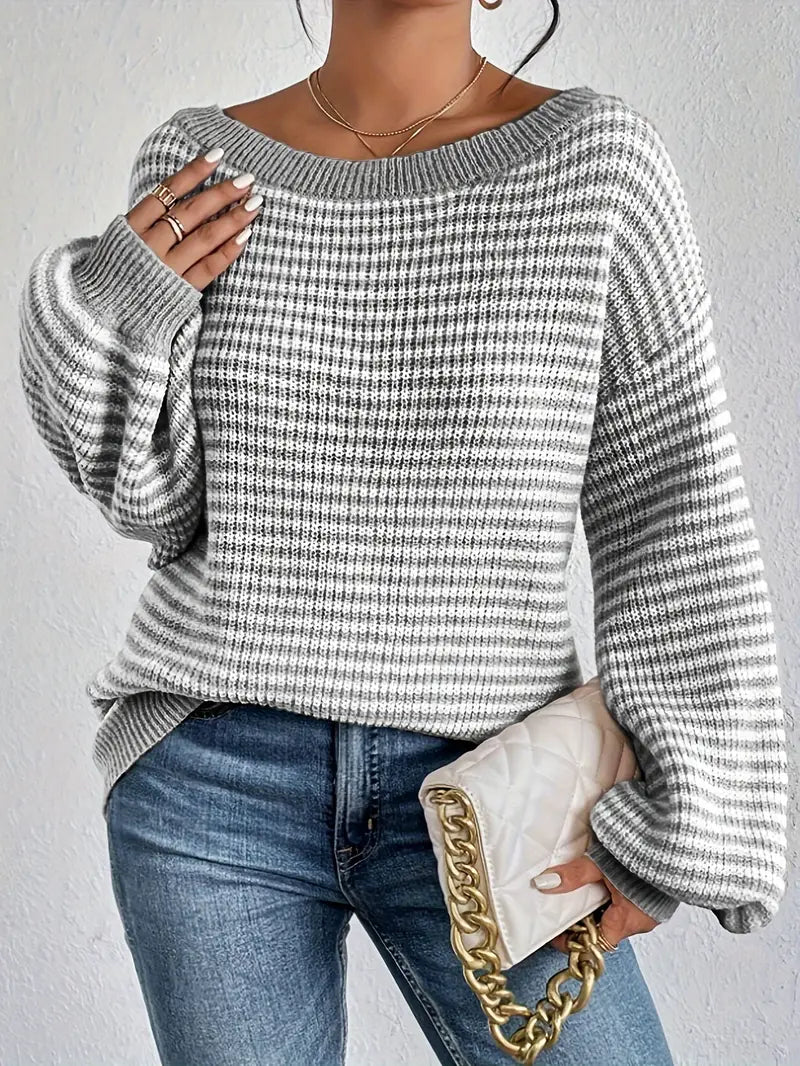 Lulo - Fashionable knitted sweater for women