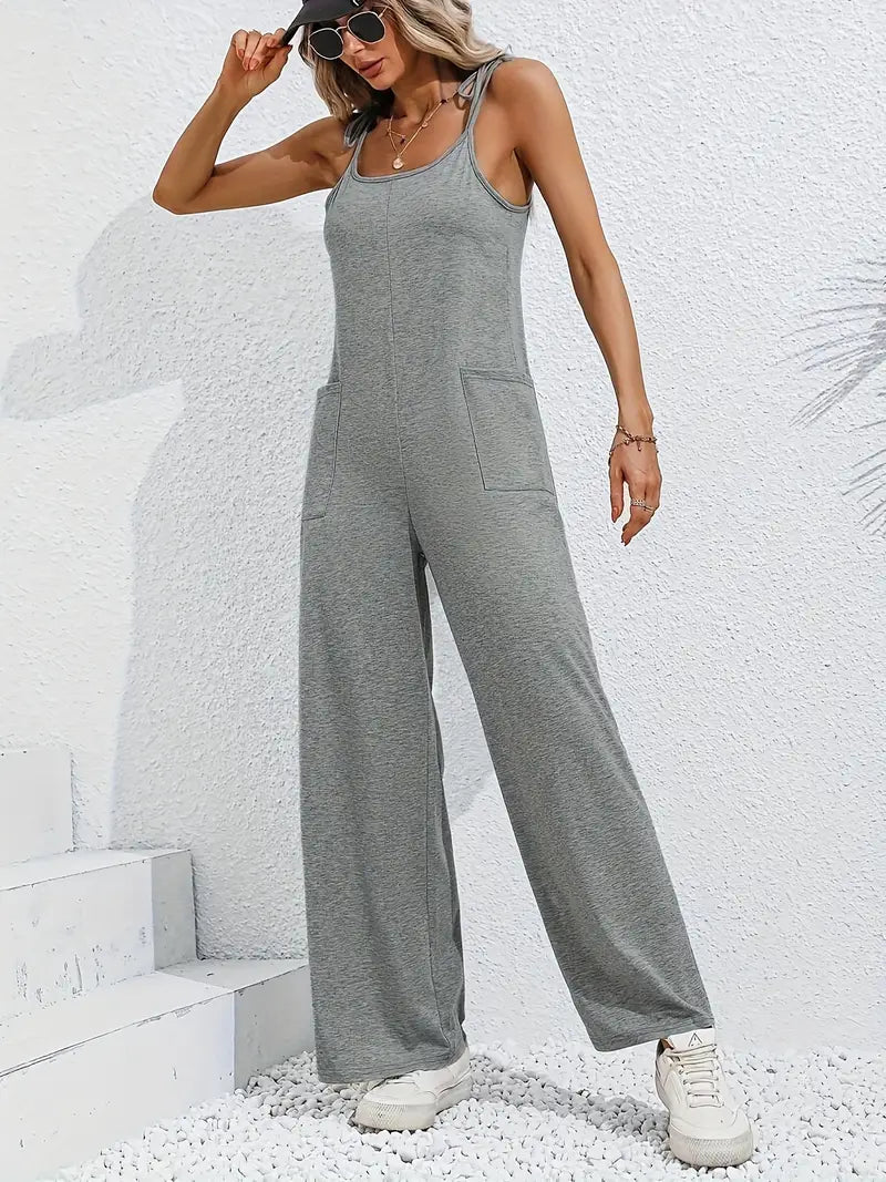 Annie - Gebreide casual jumpsuit