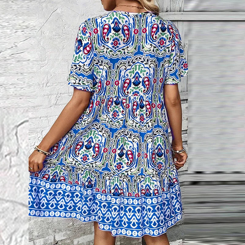 Ariadne - Summer dress with print