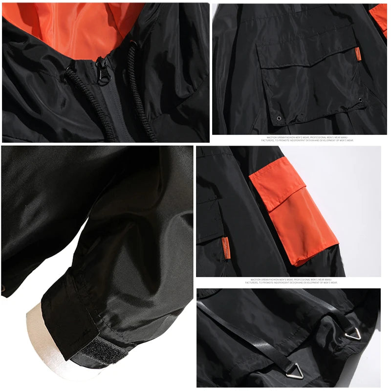 Olivier Explorer Jacket - Streetwise Multi-Pocket Windbreaker