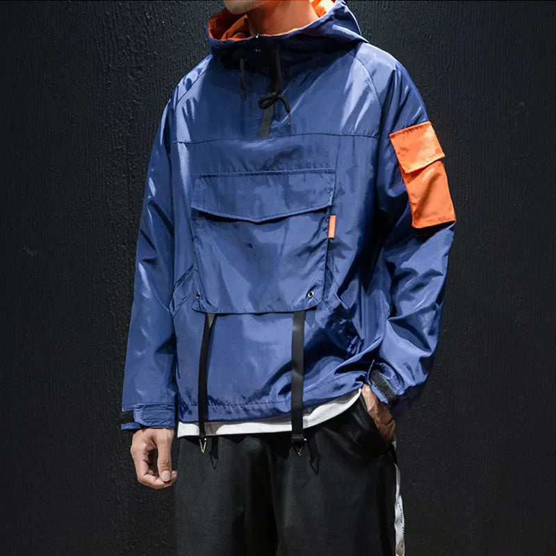 Olivier Explorer Jacket - Streetwise Multi-Pocket Windbreaker