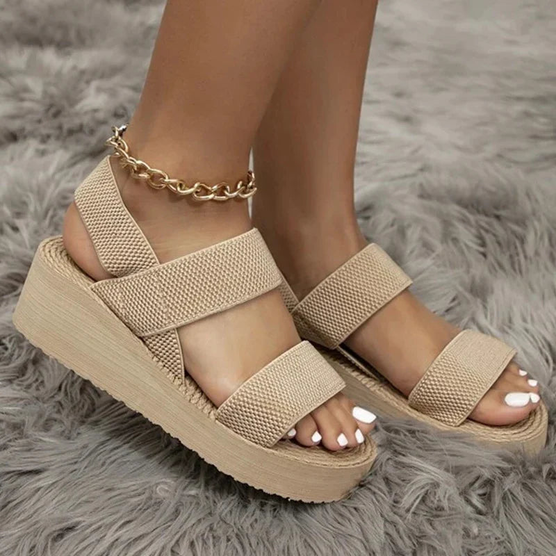 Elizabeth - Wedge Heel Sandals