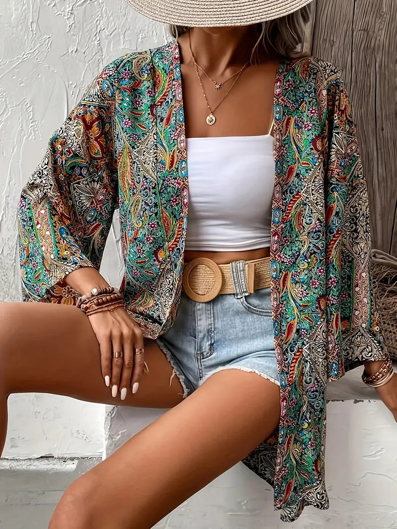 Editha - Bohemian cardigan for women