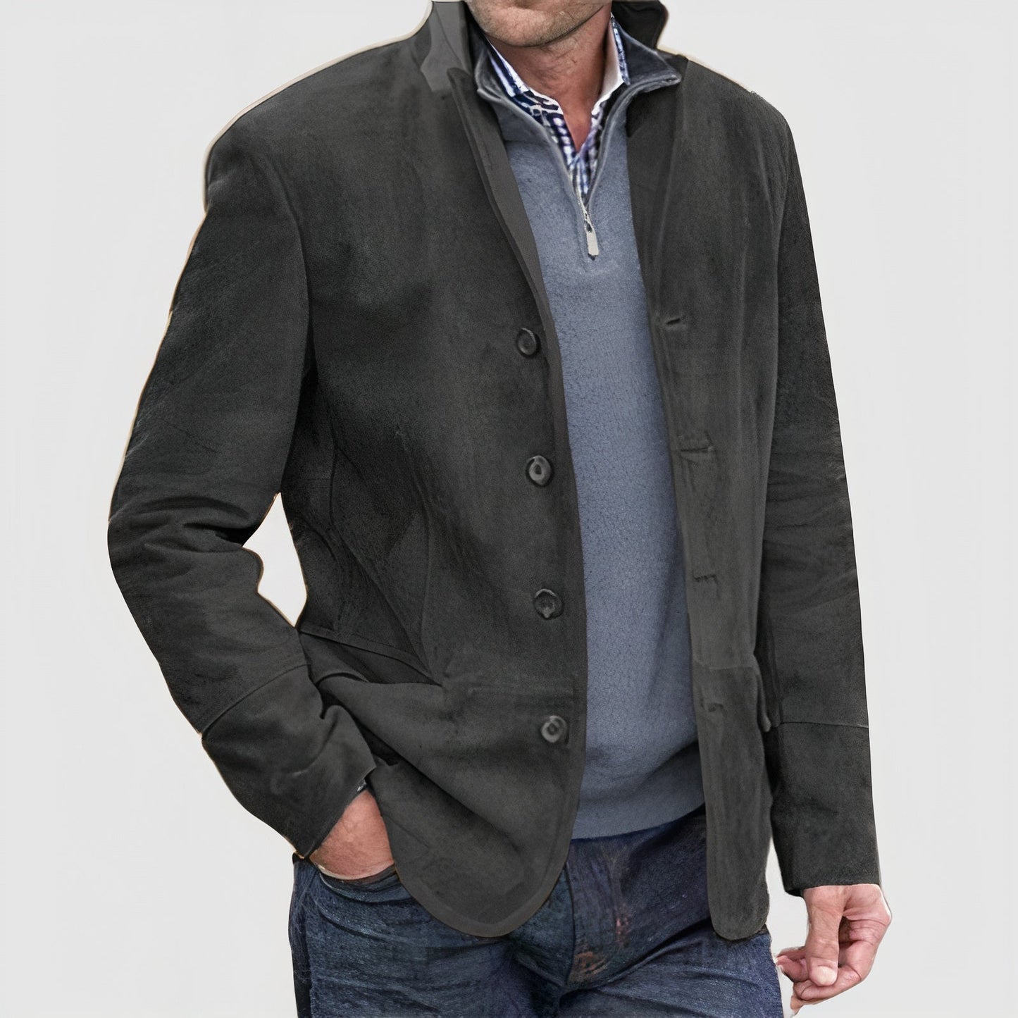 Vintage style jacket for men - Theo