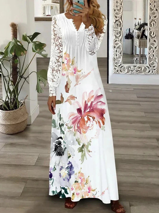 Mae - Robe à imprimé floral