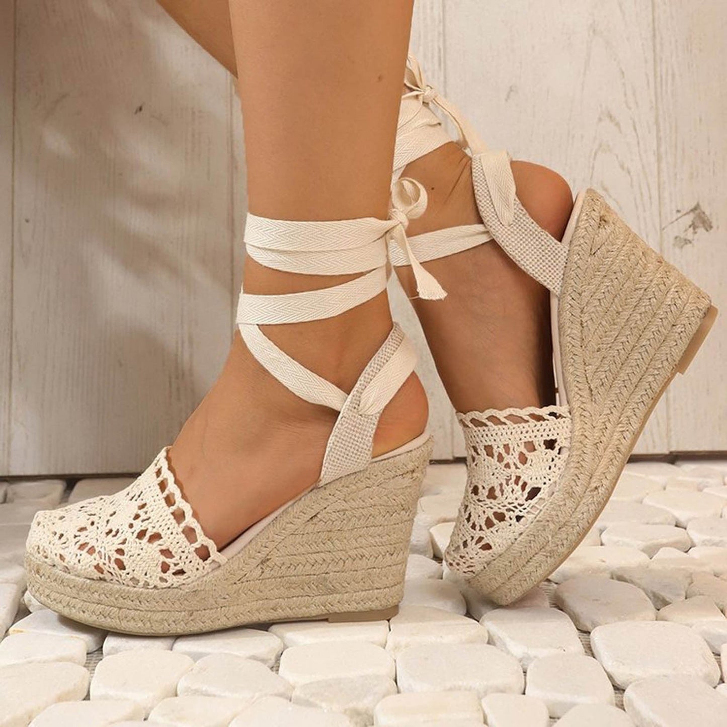 Elizabeth - Wedge Heel Sandals