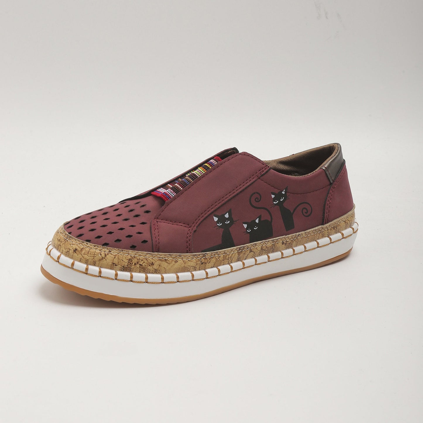 Barbara - Retro flat casual shoes