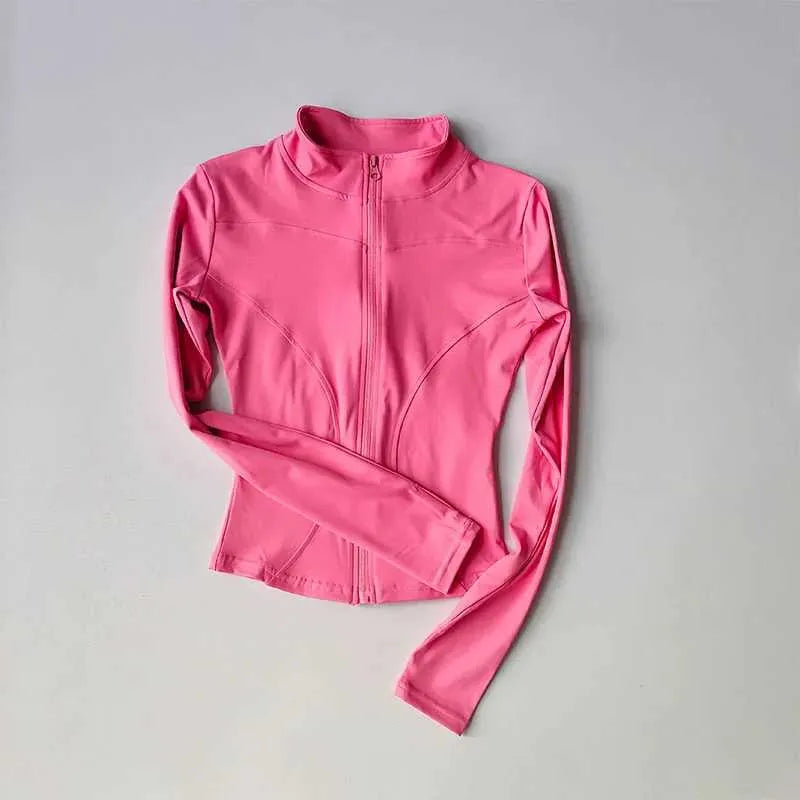 Clare - Veste de sport zippée à manches longues pour femme