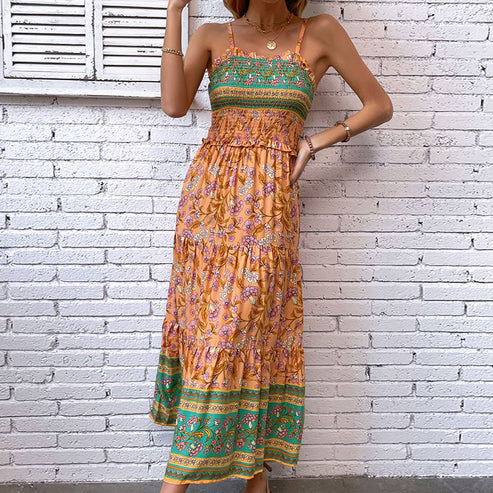 Amelia - Bohemian dress with ruffles