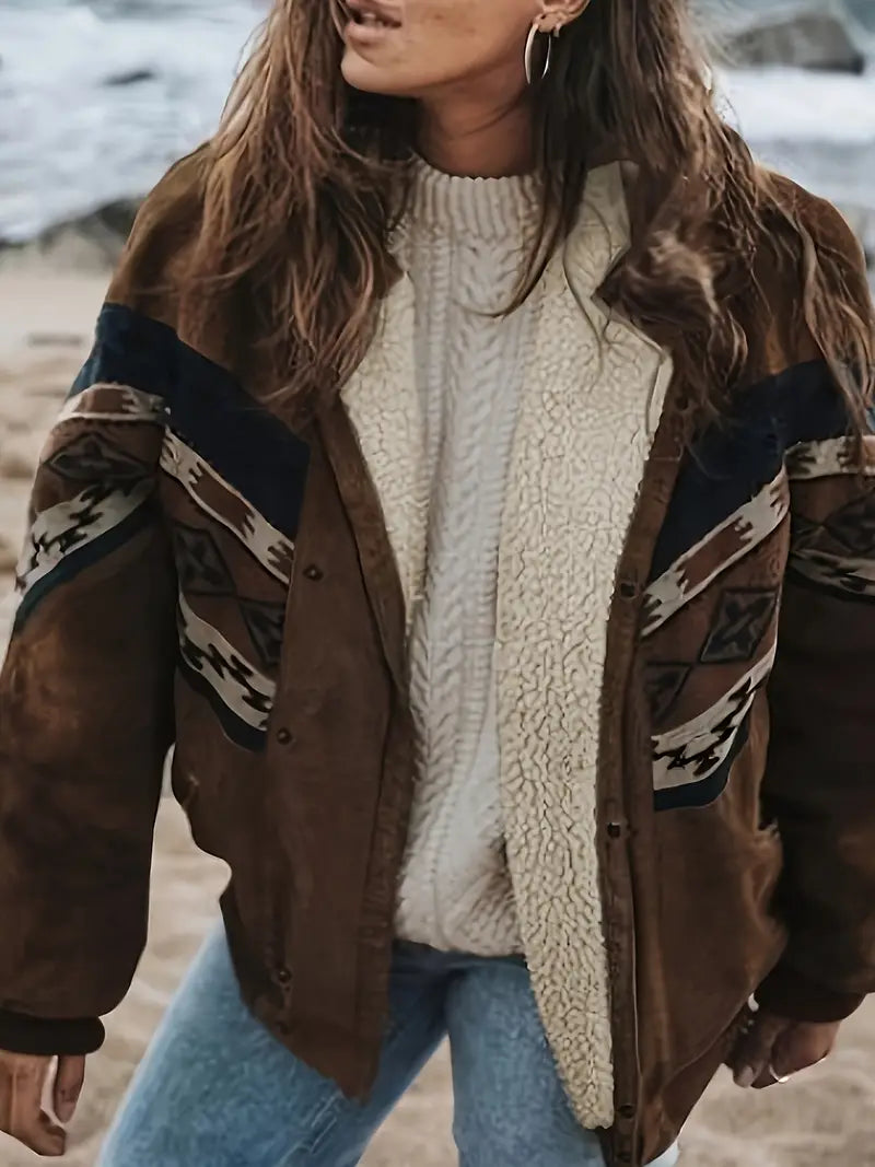 Camila - Veste Sherpa isolante