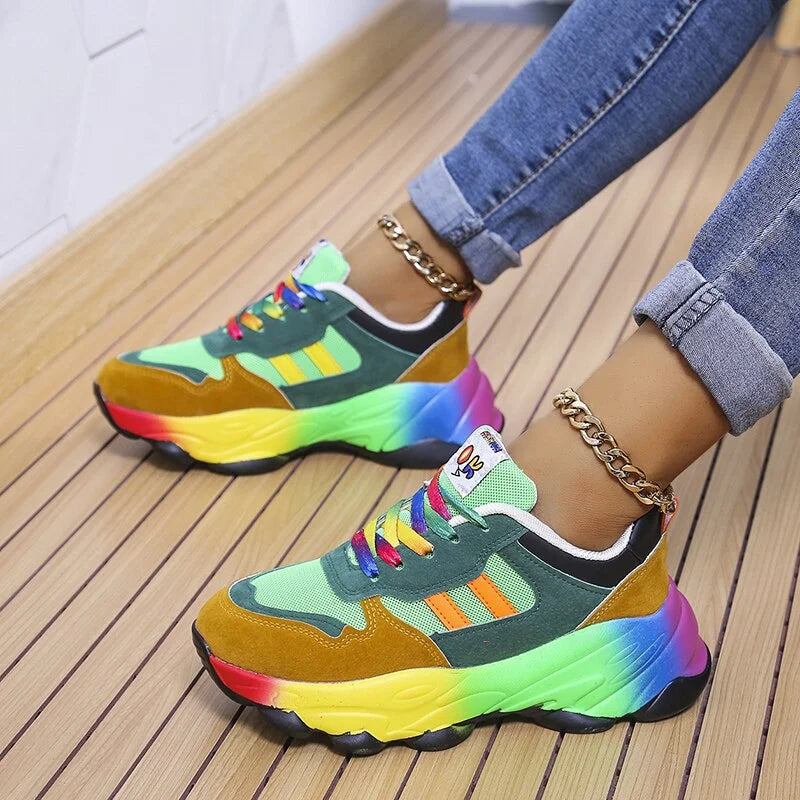 Colorful orthopedic sneakers - Klea