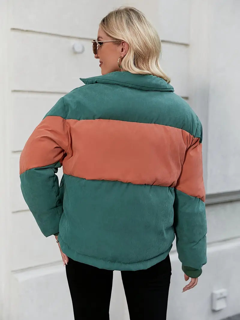 Kendall - Veste zippée à blocs de couleurs