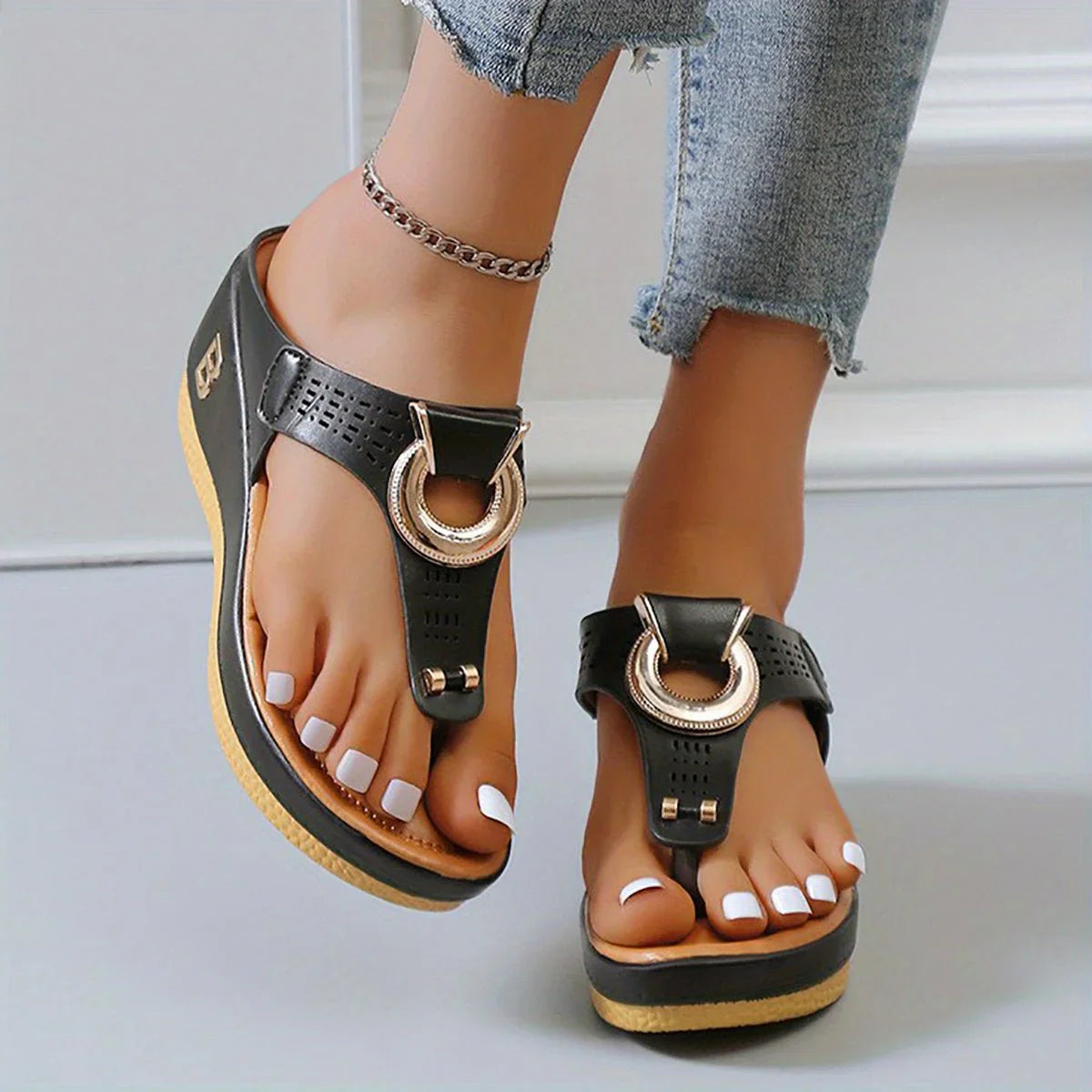 Aveline - Open Toe Sandals for Summer