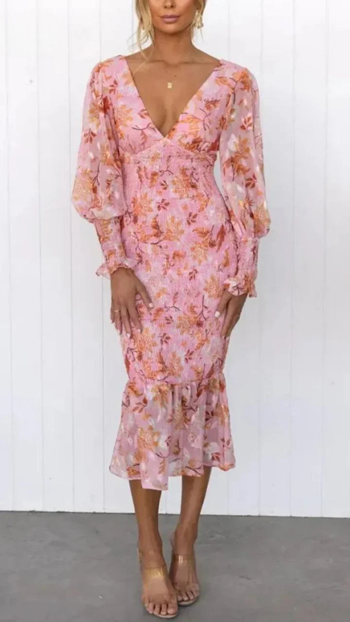 Rosabelle - Jurk met bloemenprint