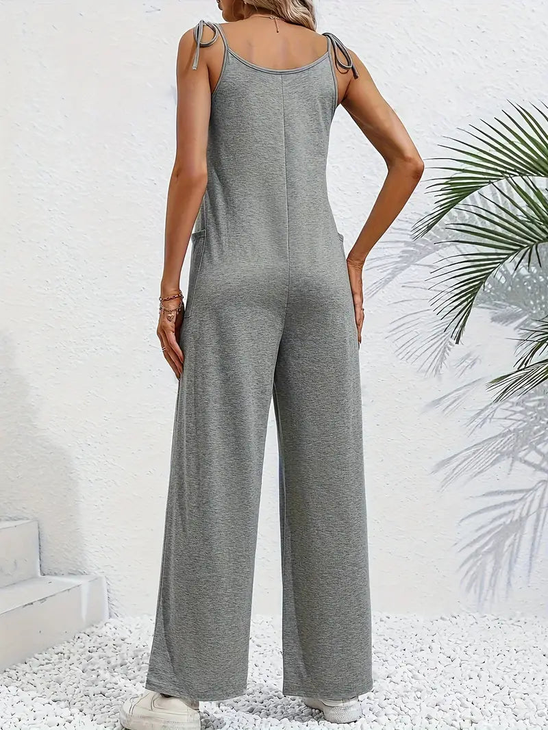 Annie - Gebreide casual jumpsuit