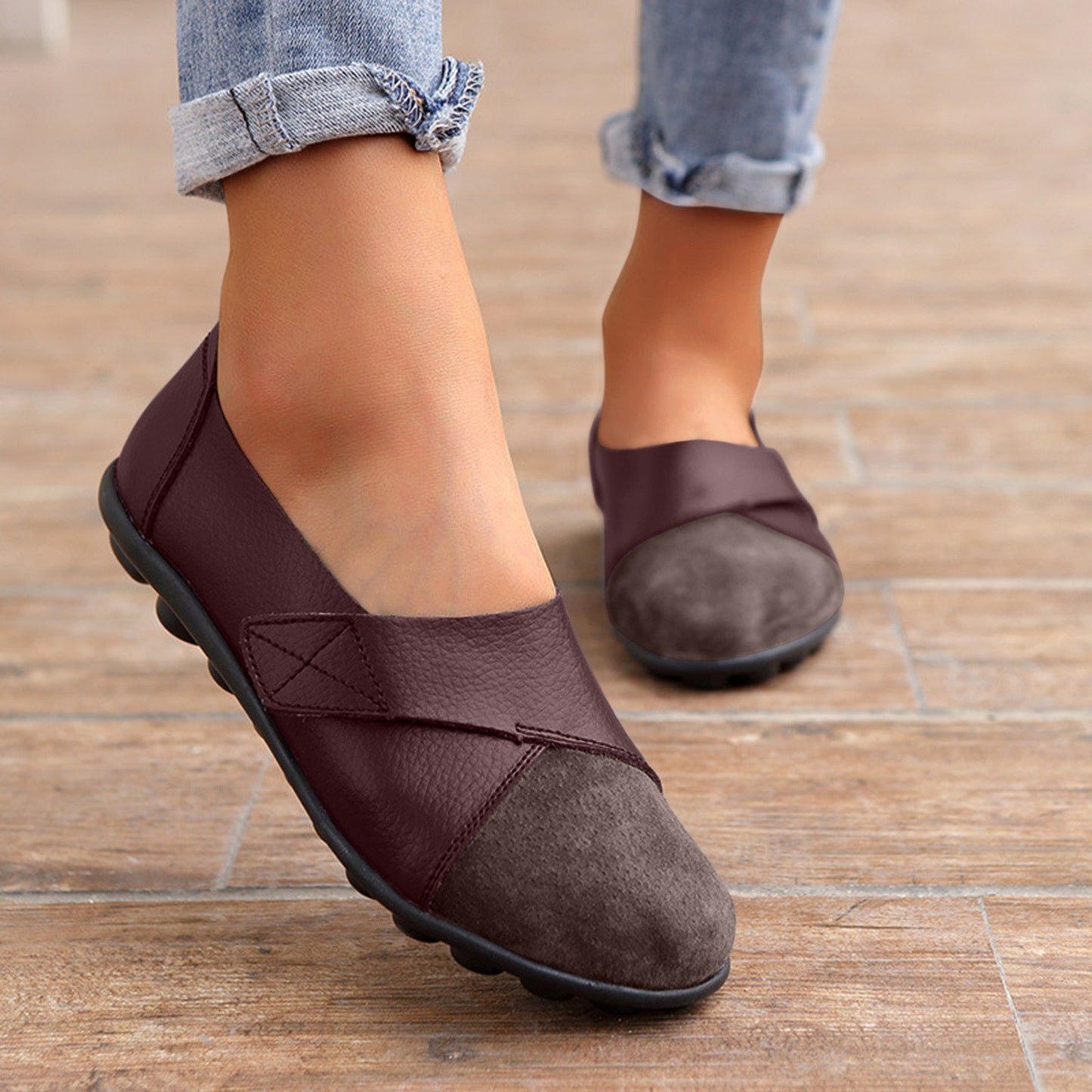 Aurora - Mocassins confortables en cuir