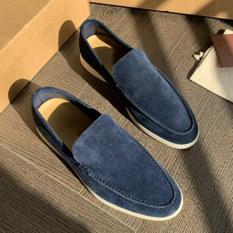 Bandit - Casual Suède Loafers Voor Heren