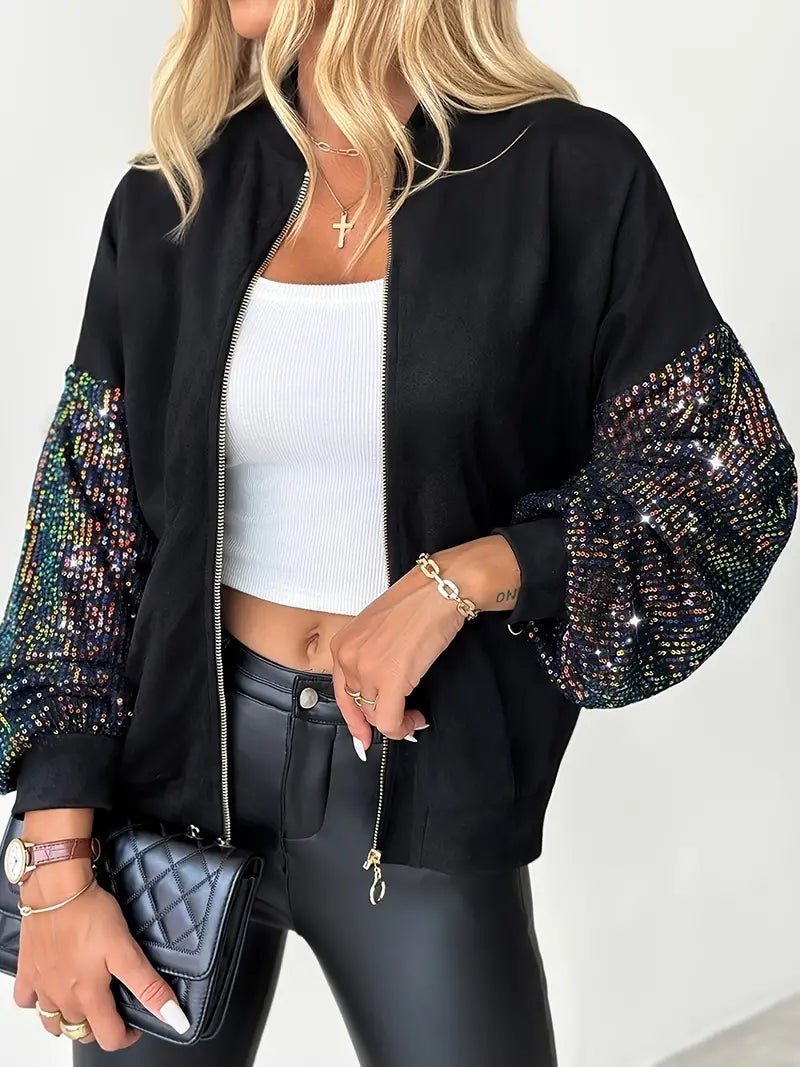 Melanie - Women's Sequin Jacket