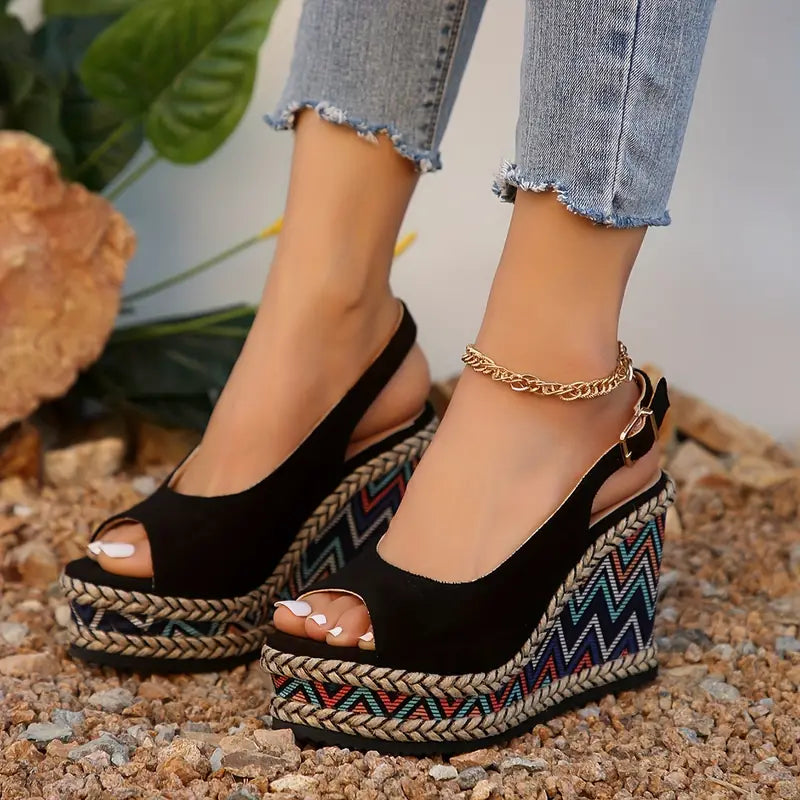 Faye - Greek pattern sandals for women