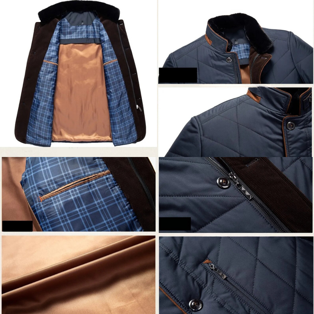 High-quality winter coat for men - Adler