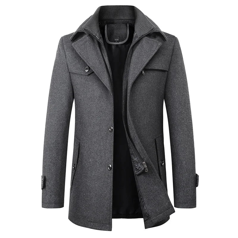 Veste d'hiver imperméable pour homme d'affaires - Andrew