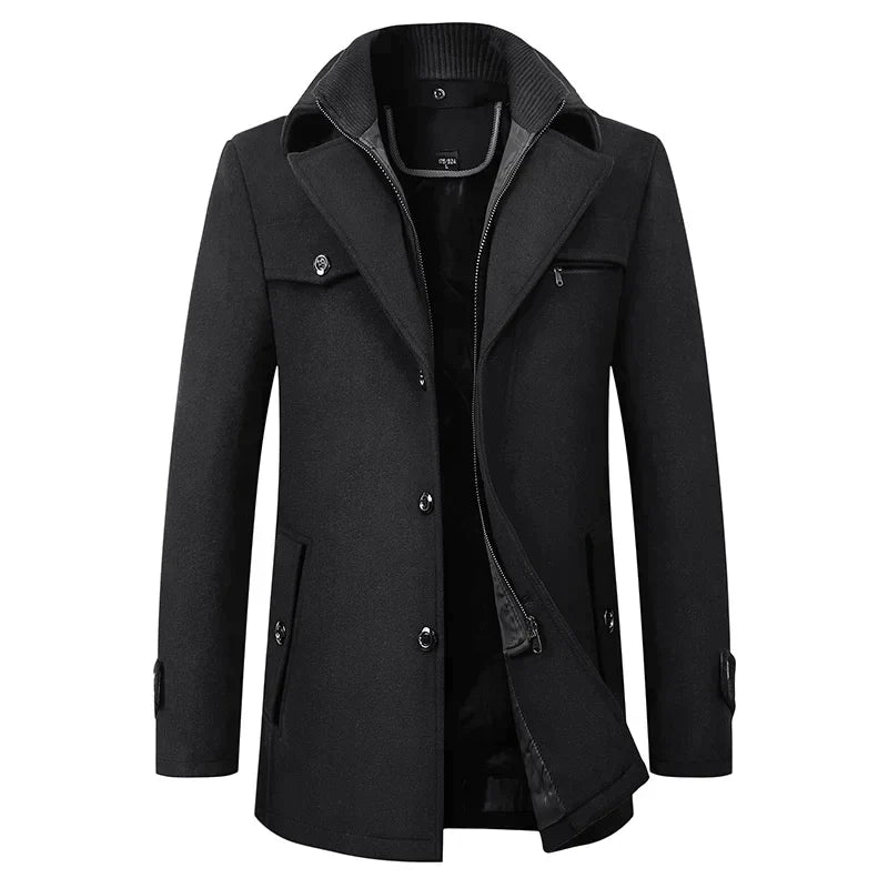 Veste d'hiver imperméable pour homme d'affaires - Andrew